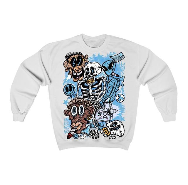 Legend Blue 11s Flontae Sweatshirt Friends Graphic Product Image