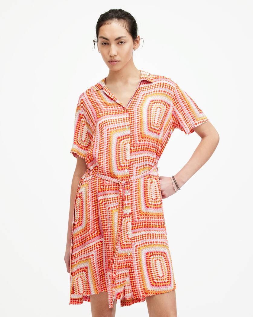 Athea Luisa Print Mini Shirt Dress Product Image