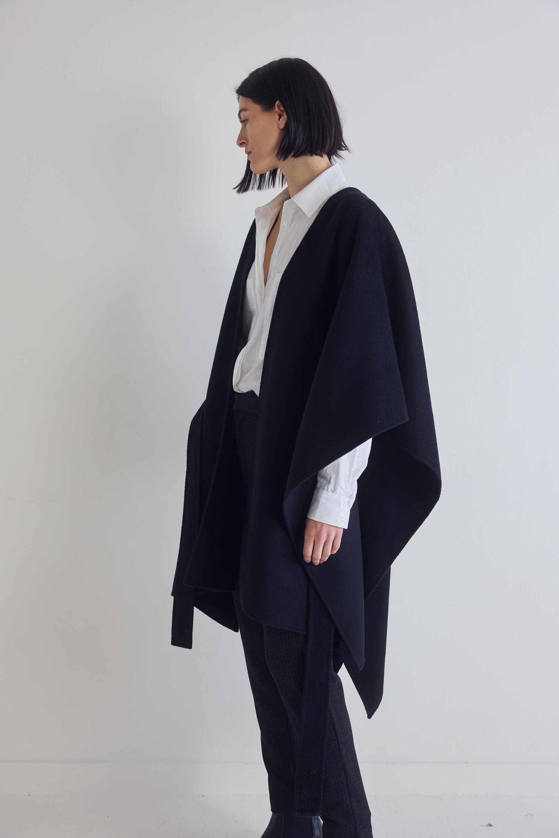 The Belted Poncho Product Image