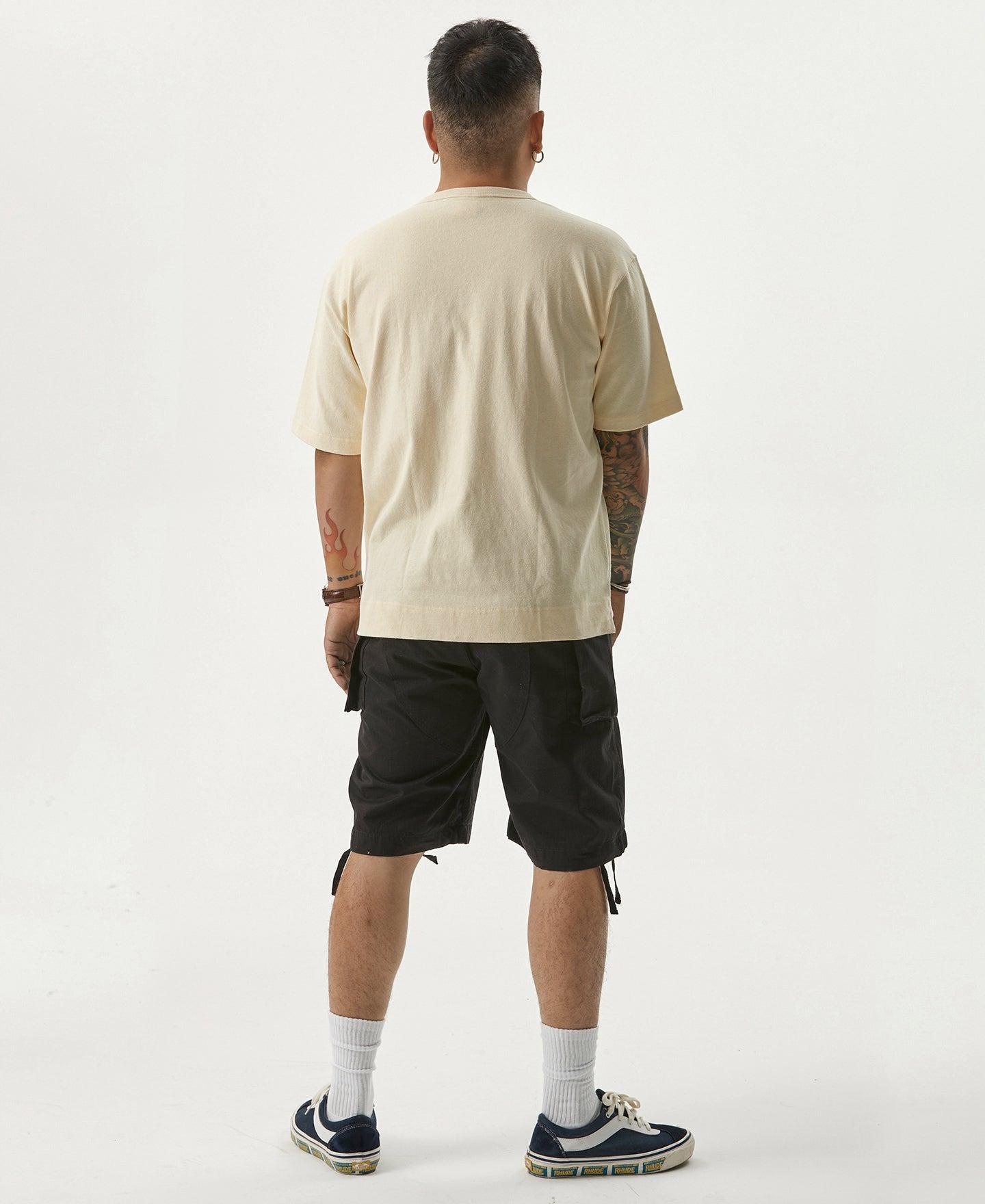 9.8 oz Cotton Classic Pocket T-Shirt - Apricot Product Image