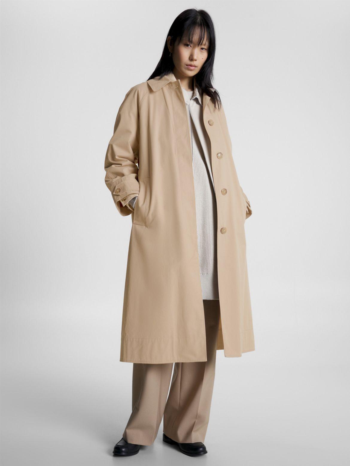 Tommy Hilfiger Women's Peached Cotton Mac Coat product image