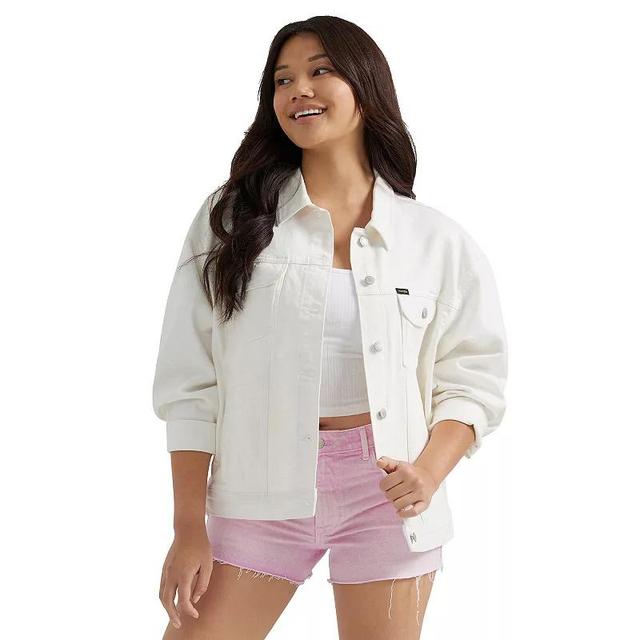 Womens Wrangler Girlfriend Jean Jacket Product Image