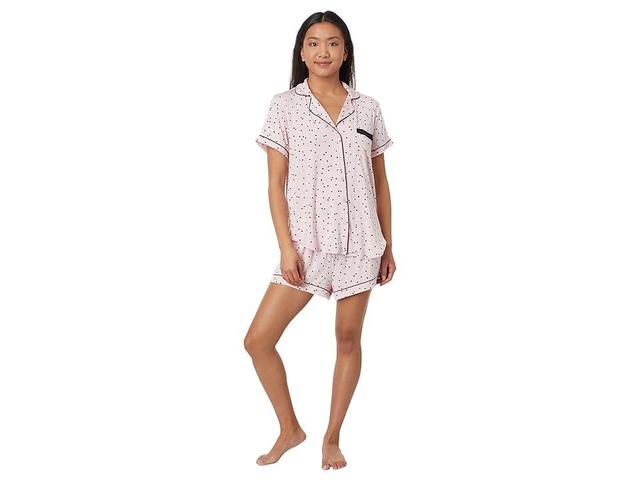 Kate Spade New York Evergreen Short Pajama Set (Scattered Dot ) Women's Pajama Sets Product Image