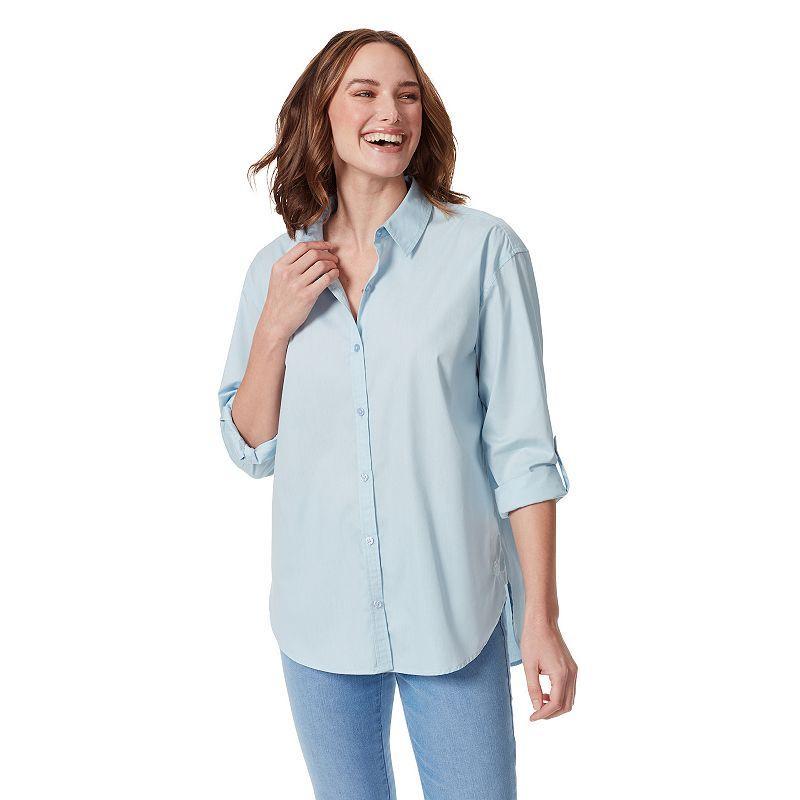 Womens Gloria Vanderbilt Amanda Button Down Shirt Product Image