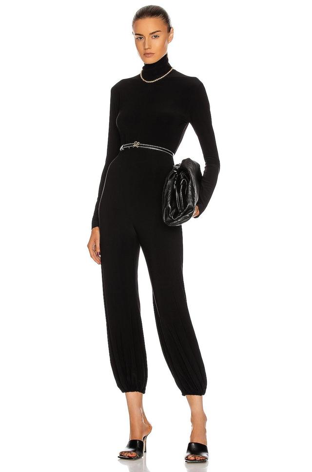 Norma Kamali Turtleneck Jog Jumpsuit Product Image