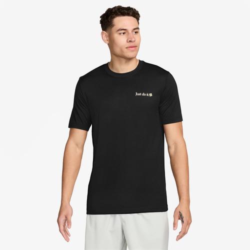 Nike Mens Nike Dri-FIT RLGD IYKYK 2 T-Shirt - Mens Black/White Product Image