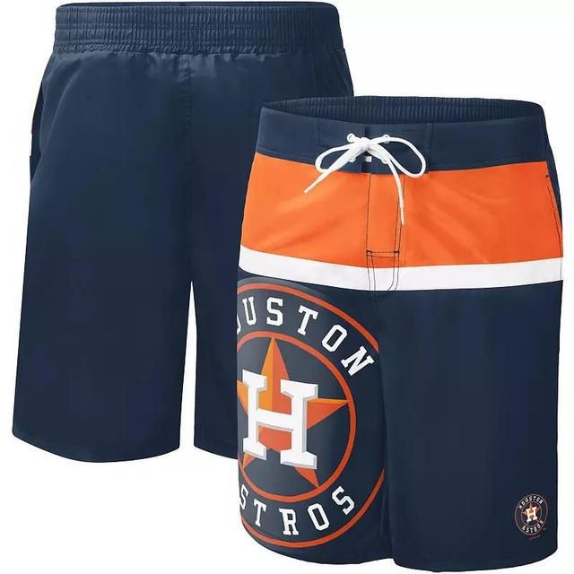 Mens G-iii Sports by Carl Banks Navy Houston Astros Sea Wind Swim Shorts Product Image