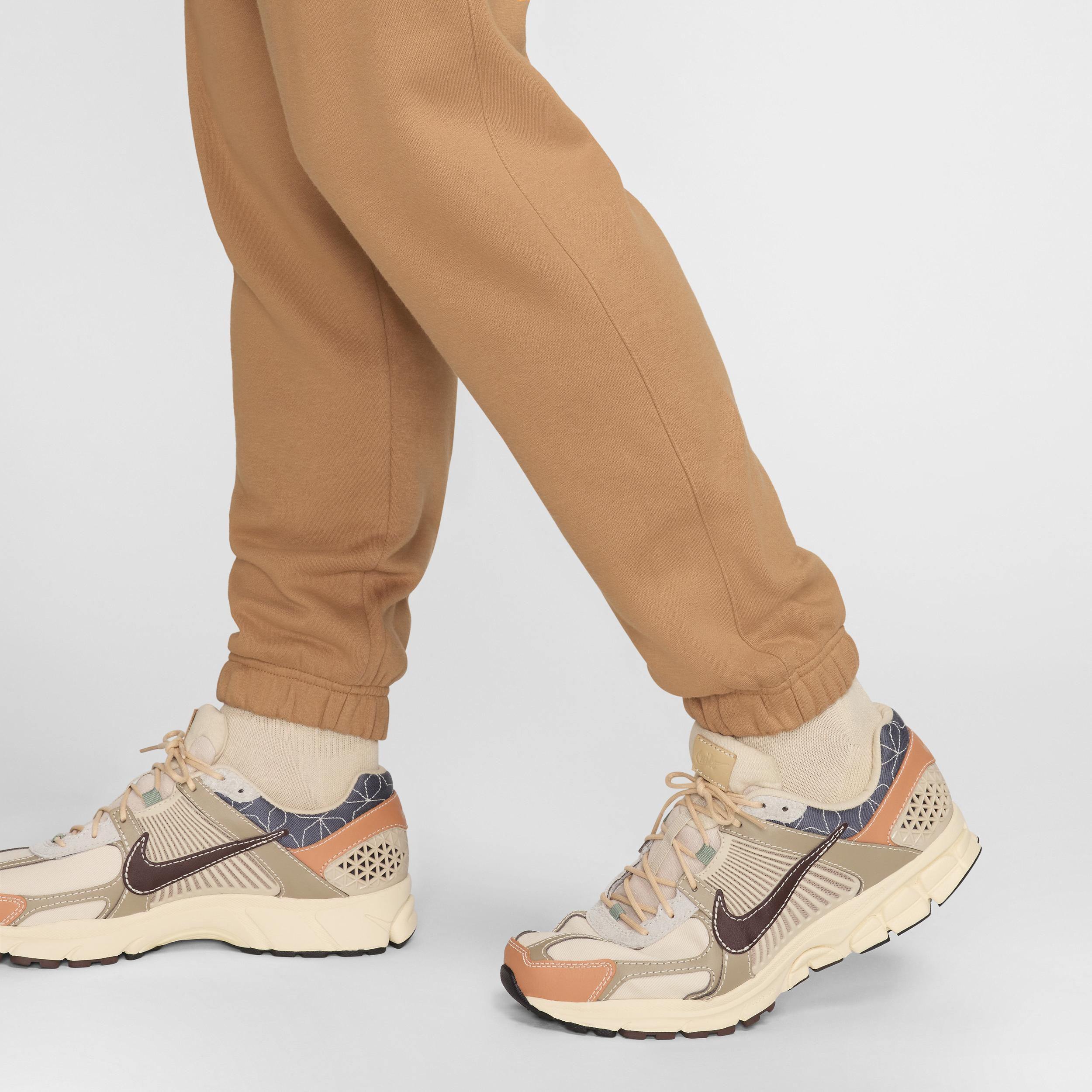 Nike Mens Club Cuffed Pants - Flax/White/Flax Product Image