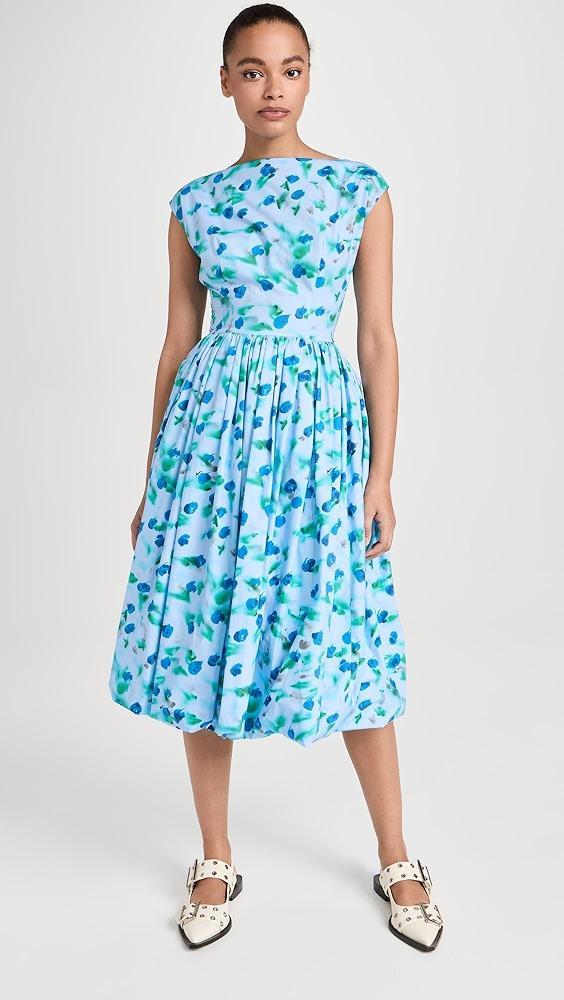 Marni Reverie Poplin Midi Dress | Shopbop Product Image