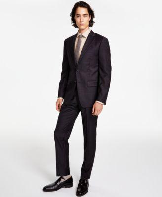 Calvin Klein Mens Slim Fit Wool Blend Stretch Suit Separates Product Image