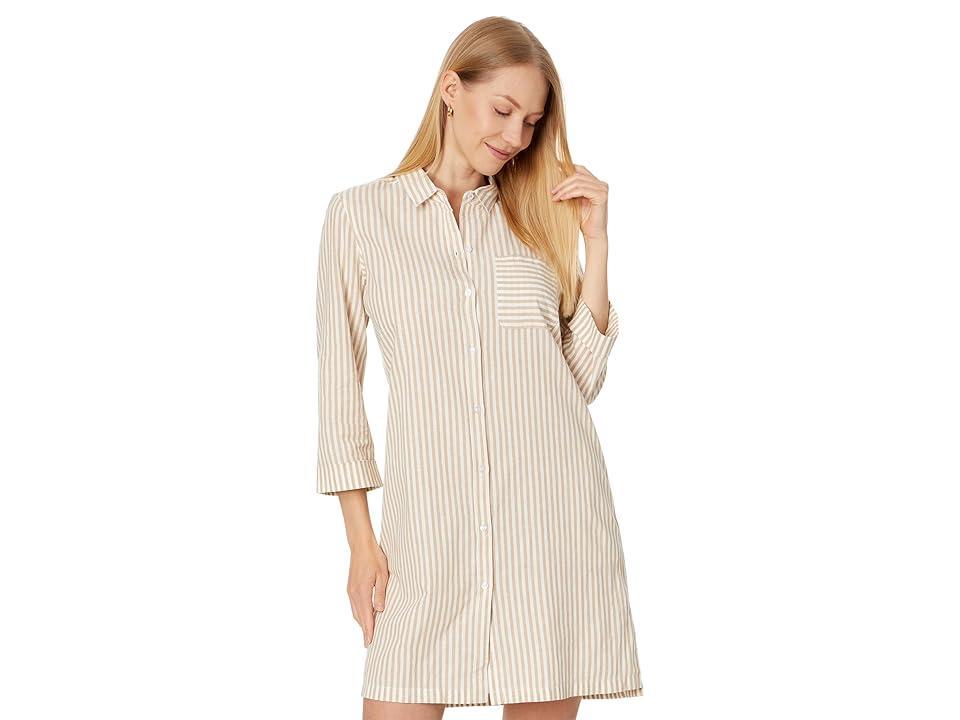 Barbour Barbour Seaglow Dress (Tannin Stripe) Women's Dress product image