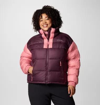 Columbia Womens Pike Lake II Cropped Jacket - Plus Size- Product Image