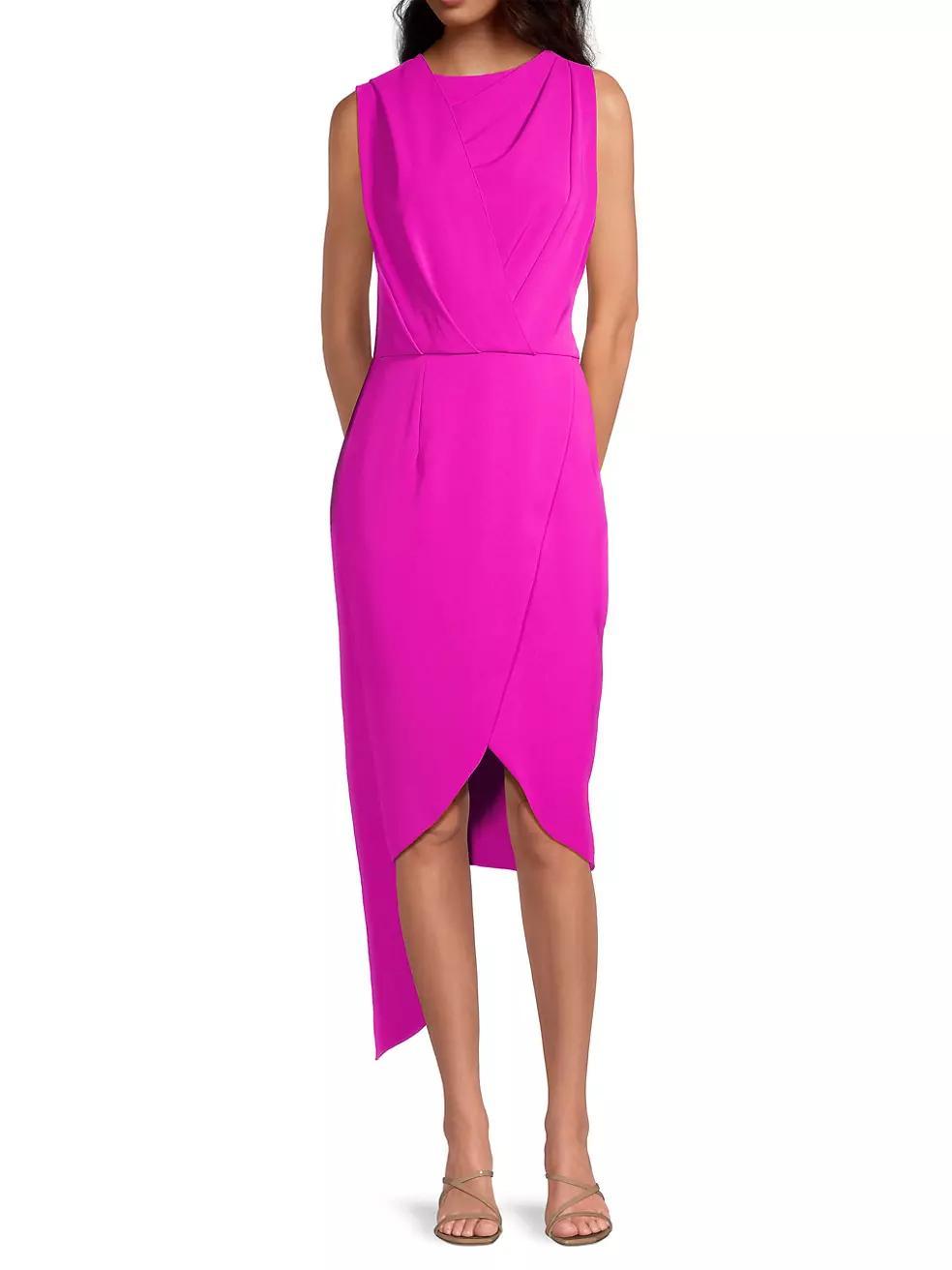 BH Janella Asymmetric Sheath Dress Product Image