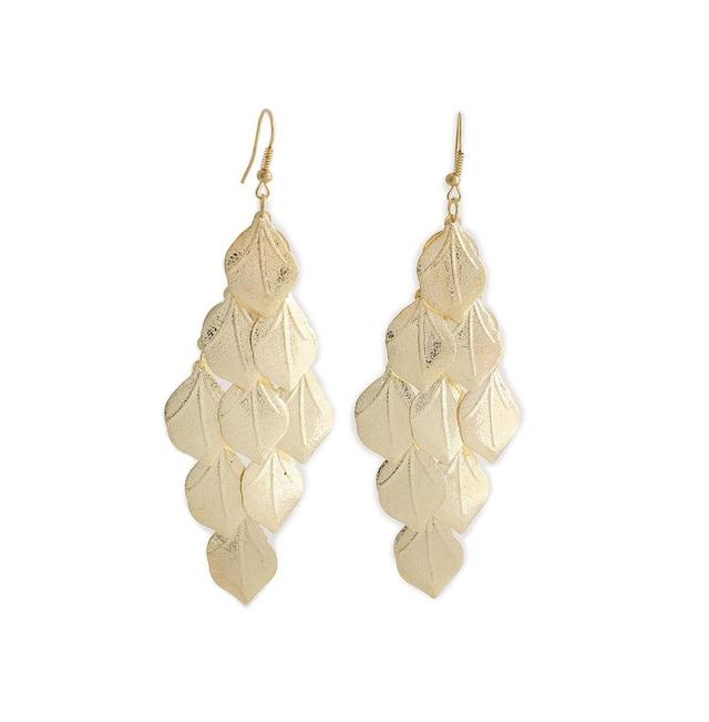 Sohi Womens Rhombus Drop Earrings Product Image