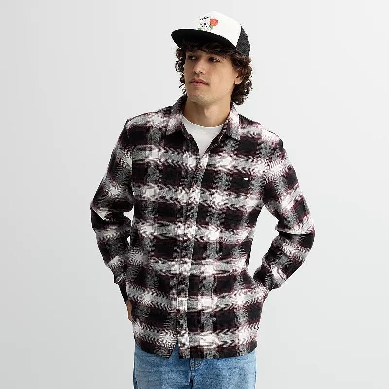 Mens Vans Long Sleeve Button Front Shirt Product Image