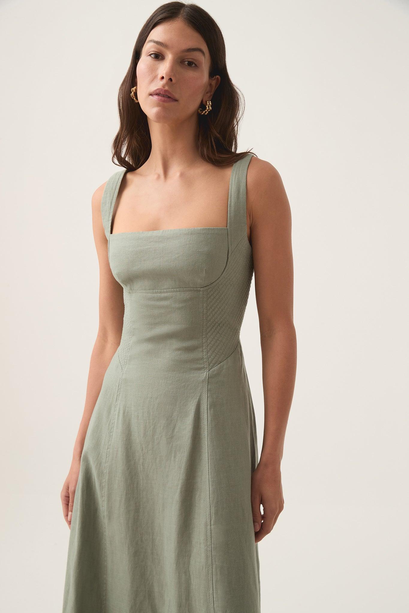 Clover Corded Midi Dress Product Image