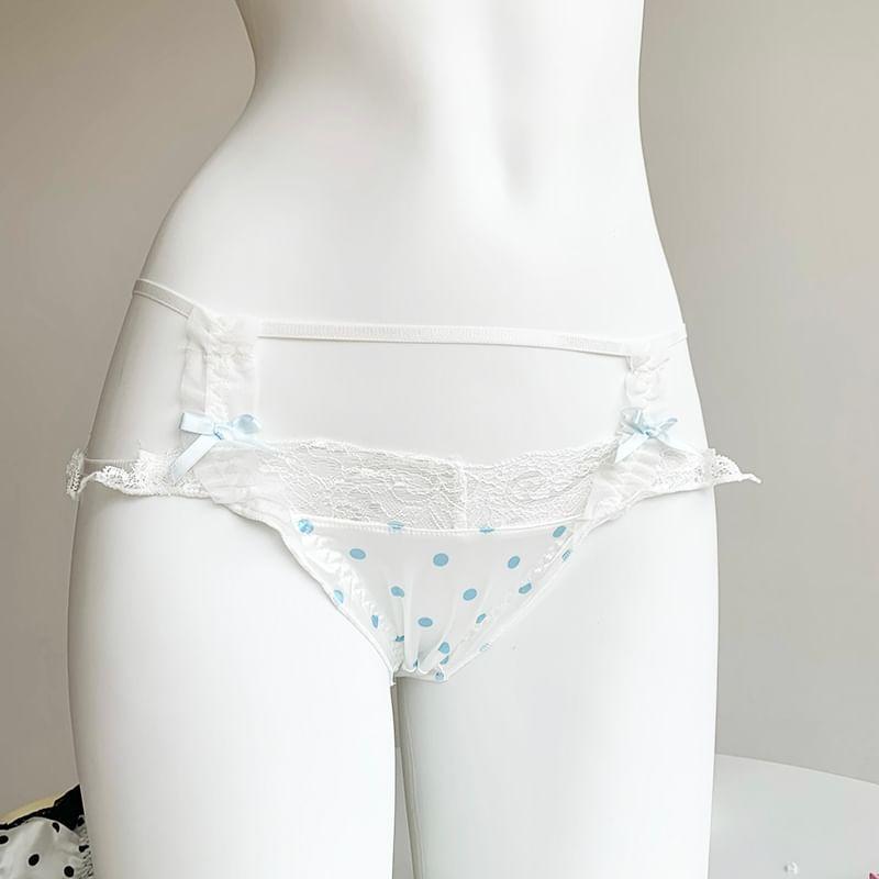 Dotted Lace Panty Product Image