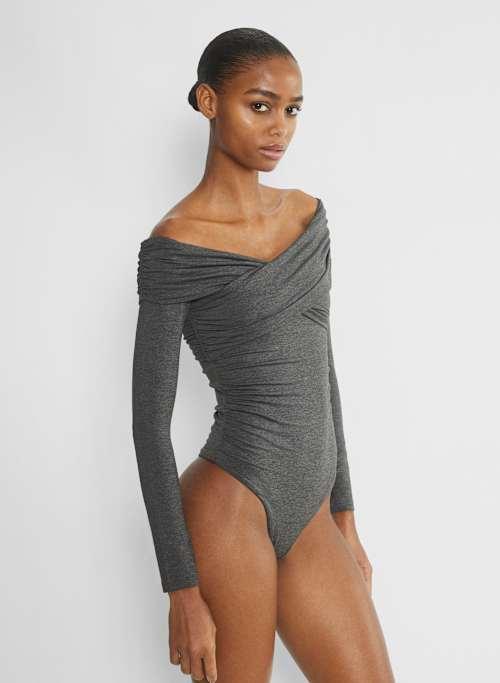 contour geometric bodysuit Product Image