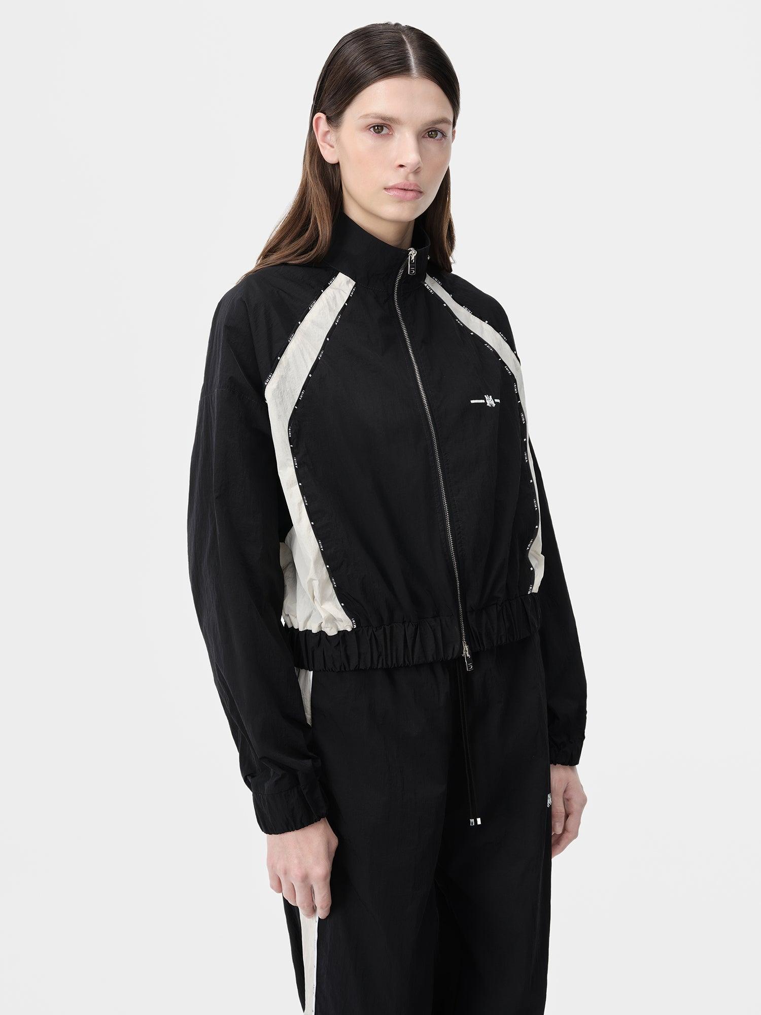 WOMEN - WOMEN'S RAGLAN MA TRACK JACKET - Black Female Product Image