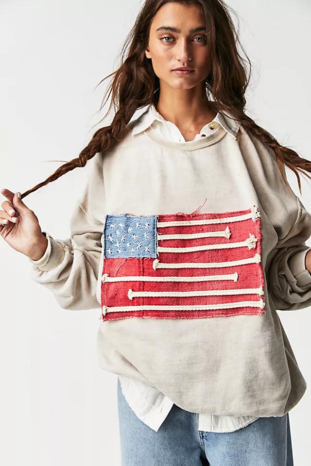 Tricia Fix Americana Sweatshirt Product Image