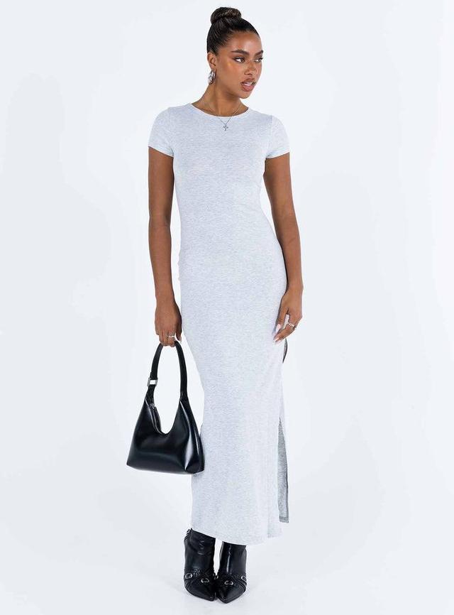 Lex Maxi Dress Grey Product Image