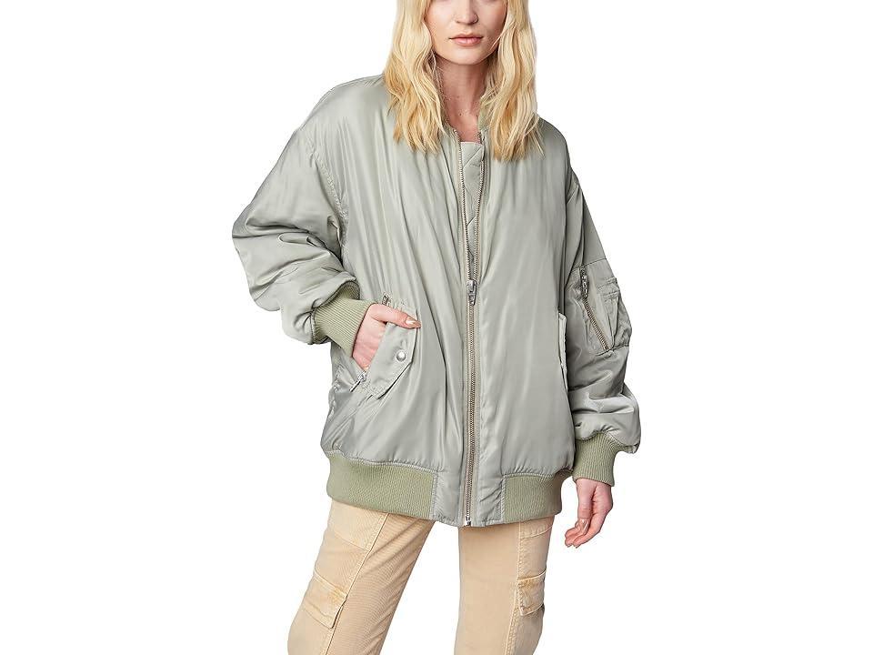 Blank NYC Nylon Bomber (Auto Pilot) Women's Clothing product image