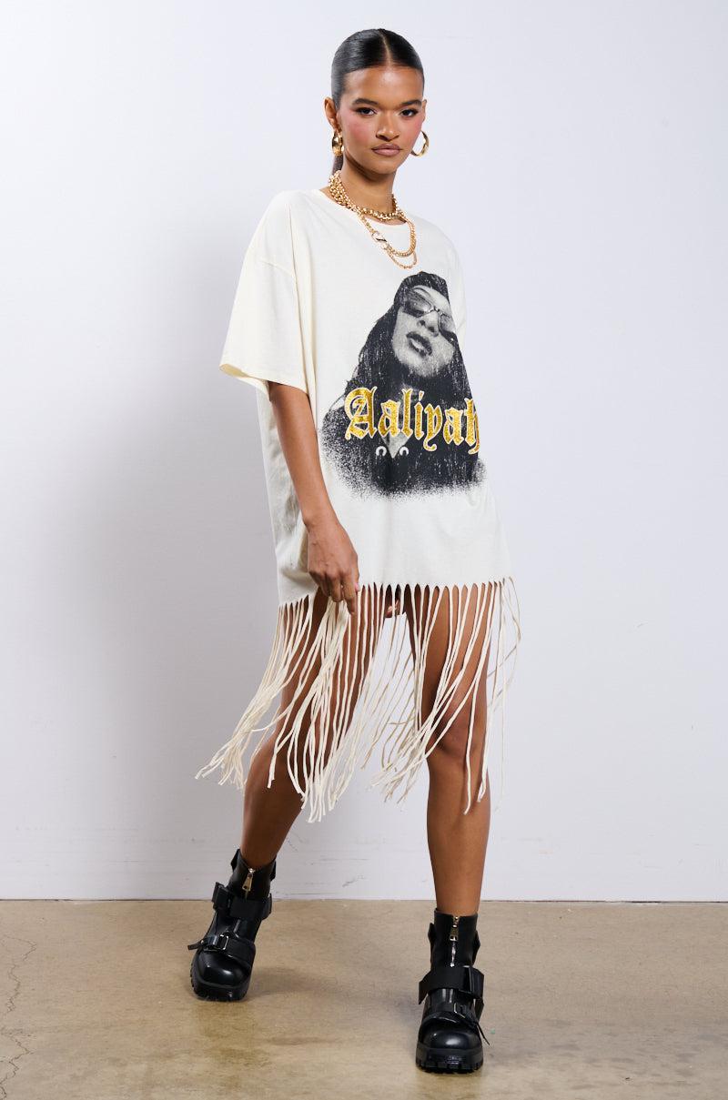 AALIYAH OVERSIZED SHIRT DRESS Product Image