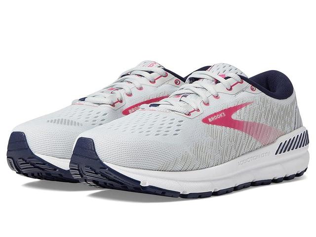 Brooks Addiction GTS 15 (Oyster/Peacoat/Lilac Rose) Women's Shoes Product Image