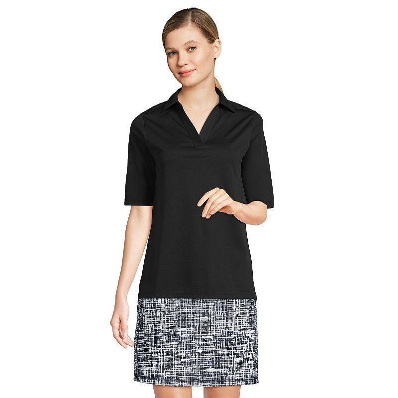 Lands End Womens Performance Pique Polo Product Image