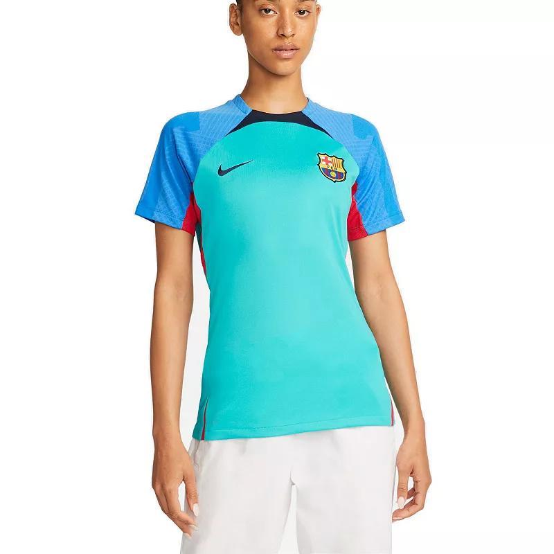 Womens Nike Turquoise Barcelona 2022/23 Strike Performance Top Product Image