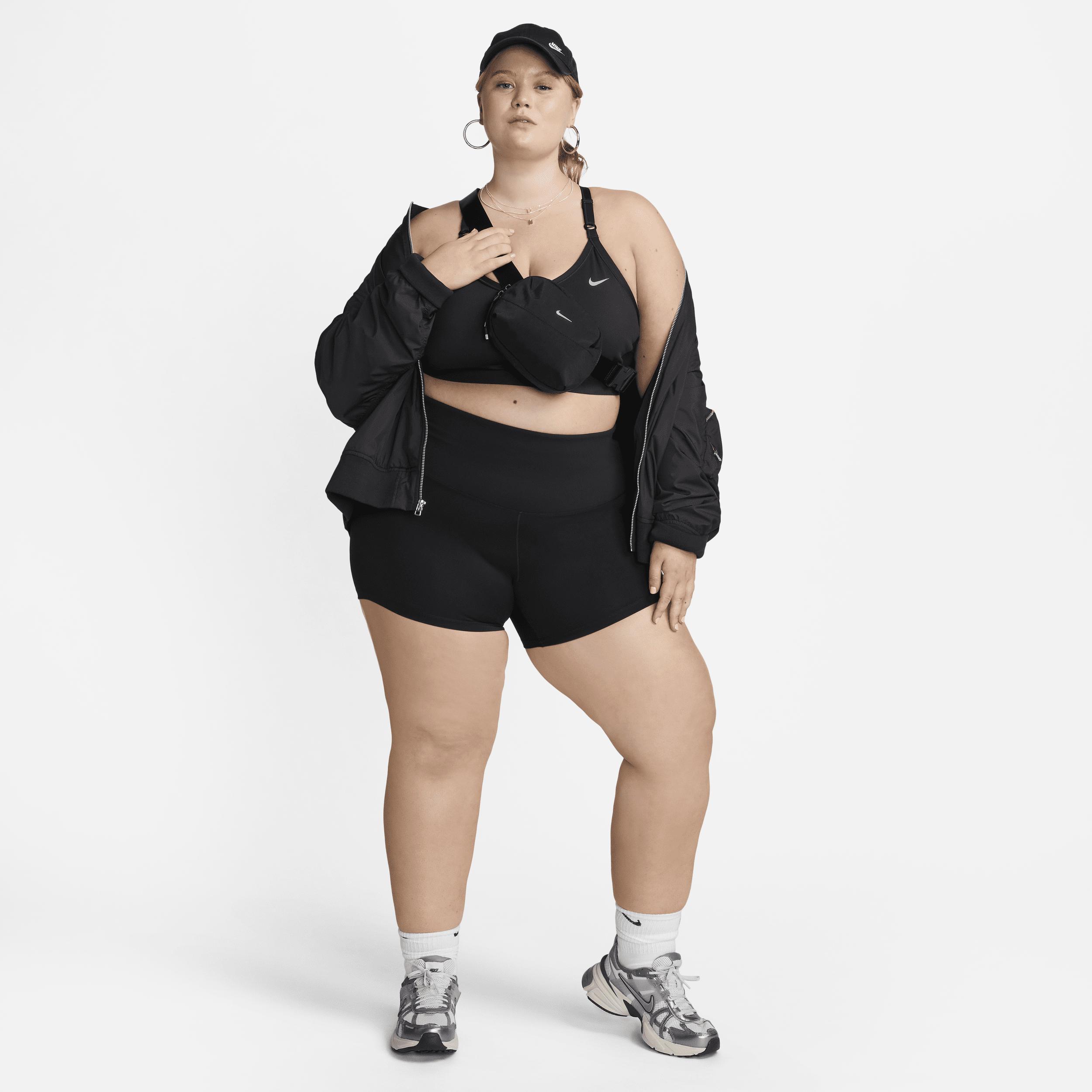 Nike Women's One High-Waisted 5" Biker Shorts (Plus Size) Product Image