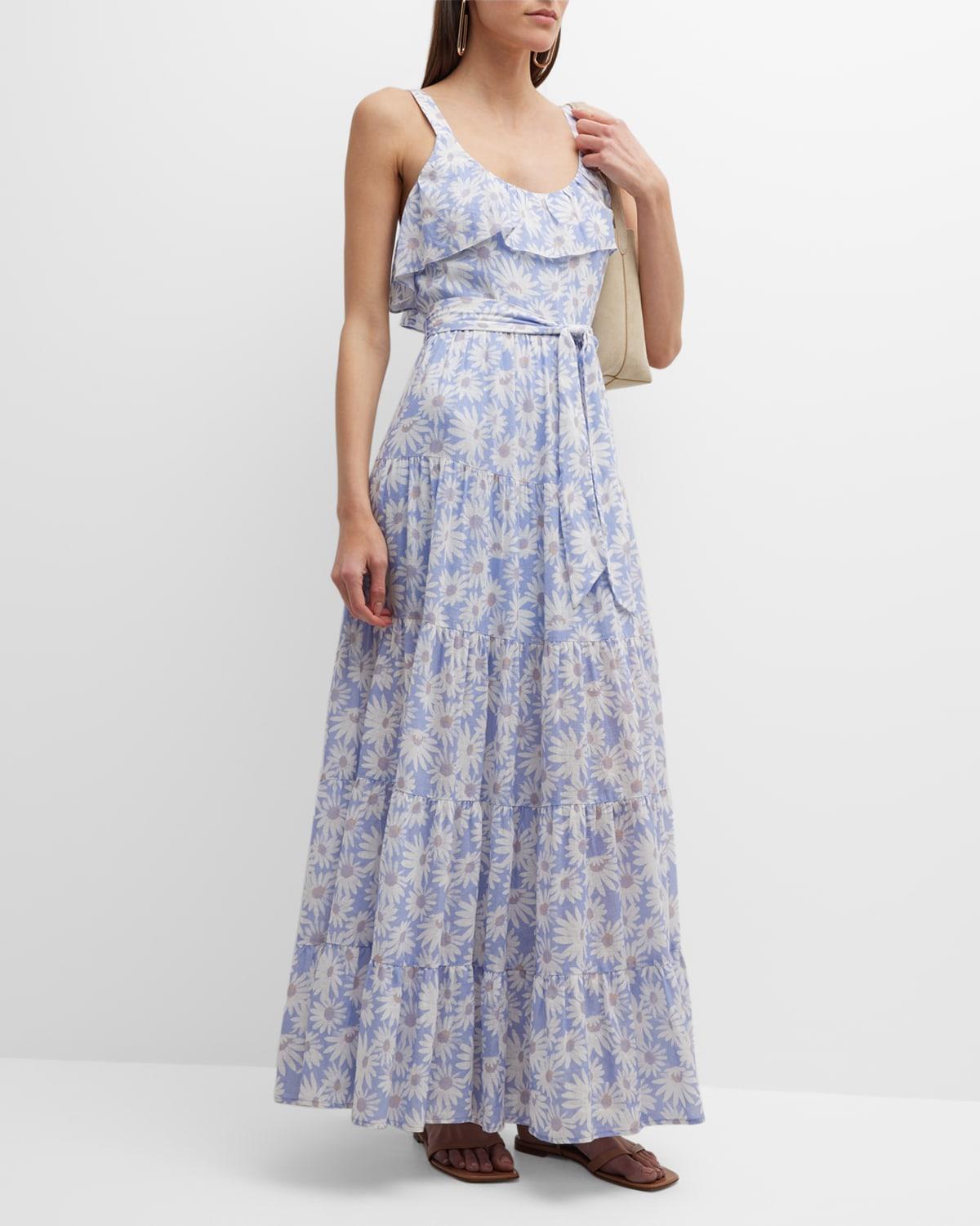 Tevin Floral Tiered Maxi Dress Product Image