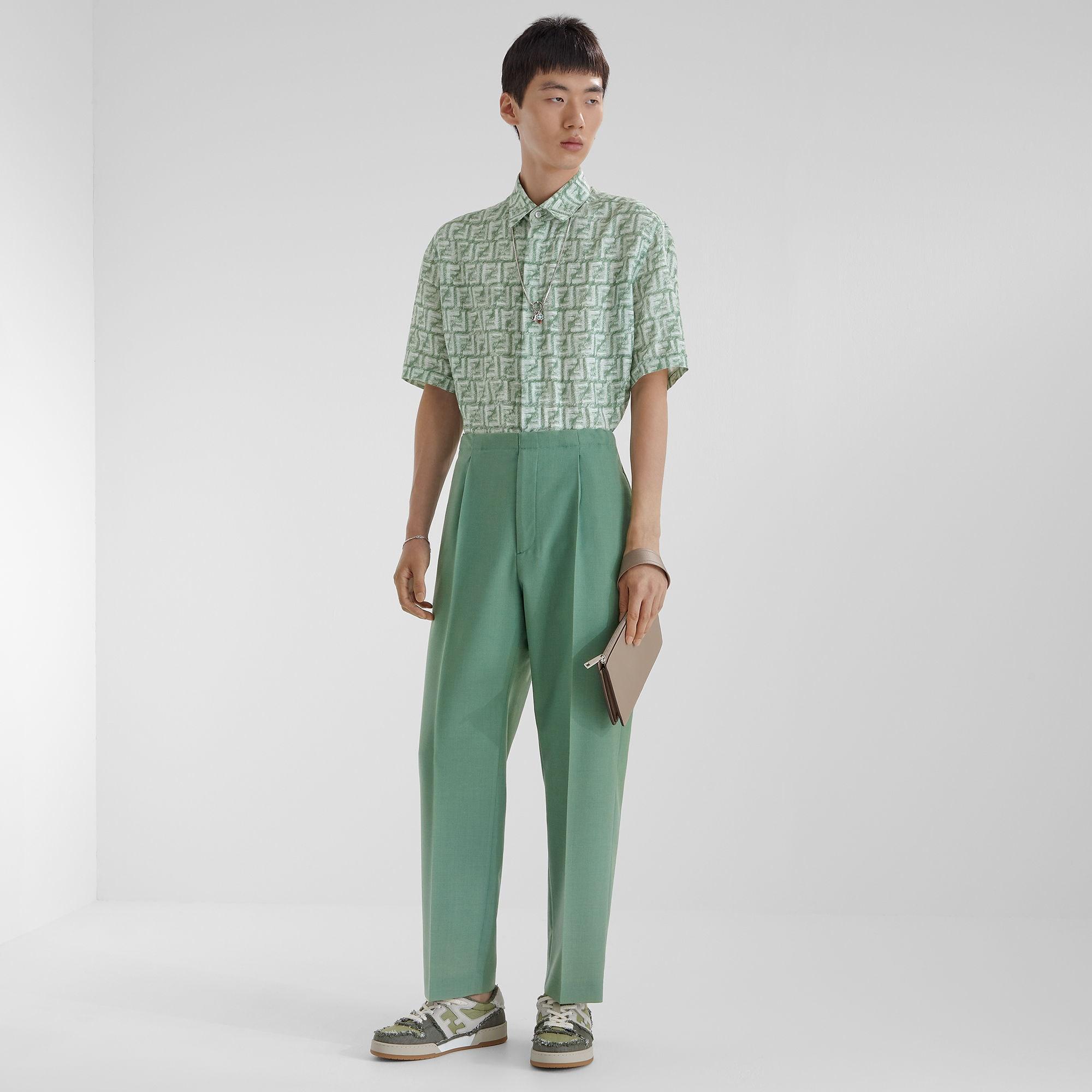 ShirtGreen FF linen shirt Product Image