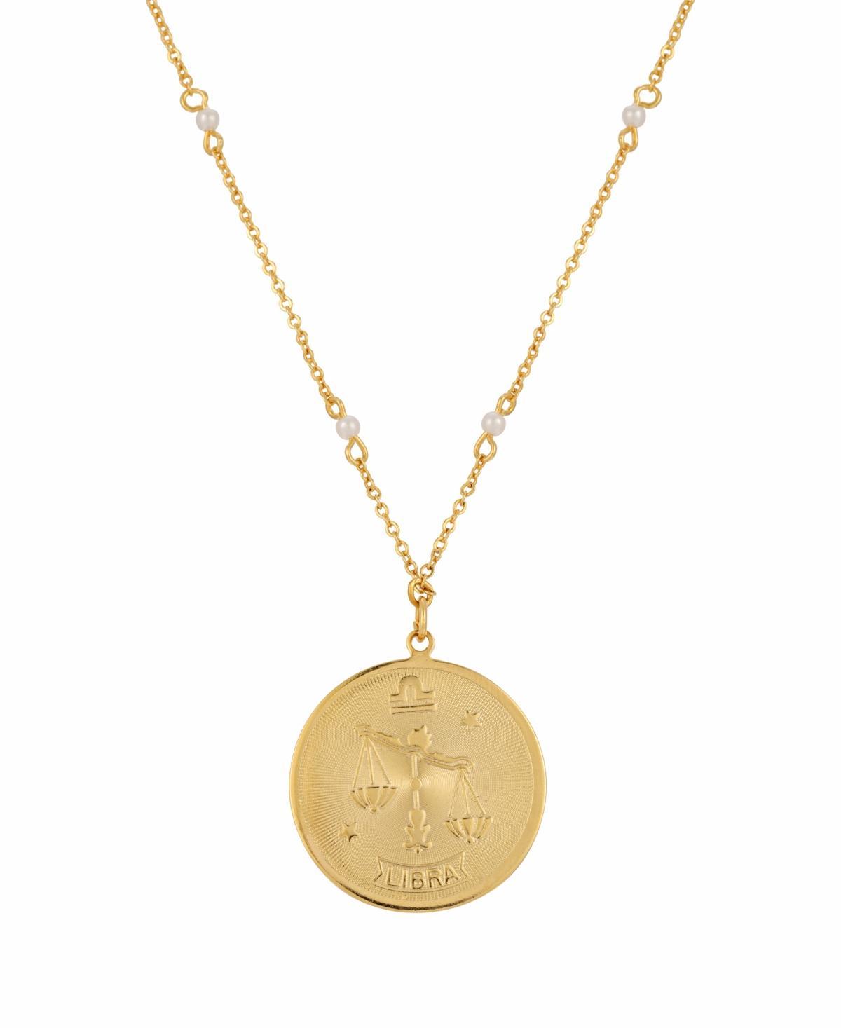 1928 Gold-tone Sagittarius Pendant Necklace, Womens, May Product Image