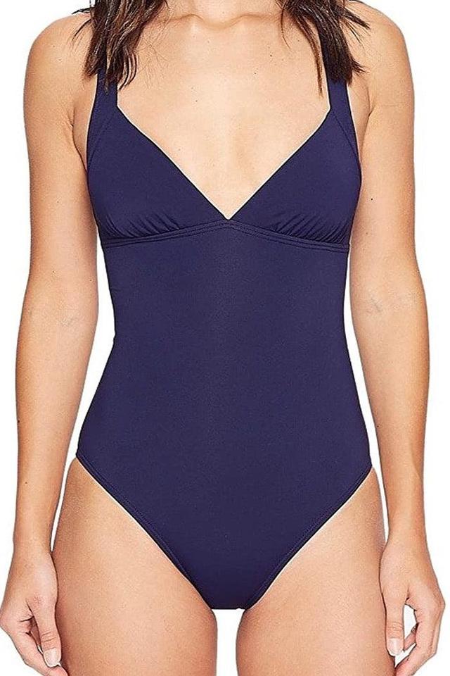 Pearl Cross Back One-Piece Product Image