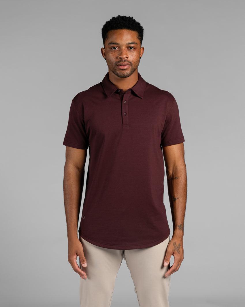 Drop-Cut Polo: BYLT Signature Product Image