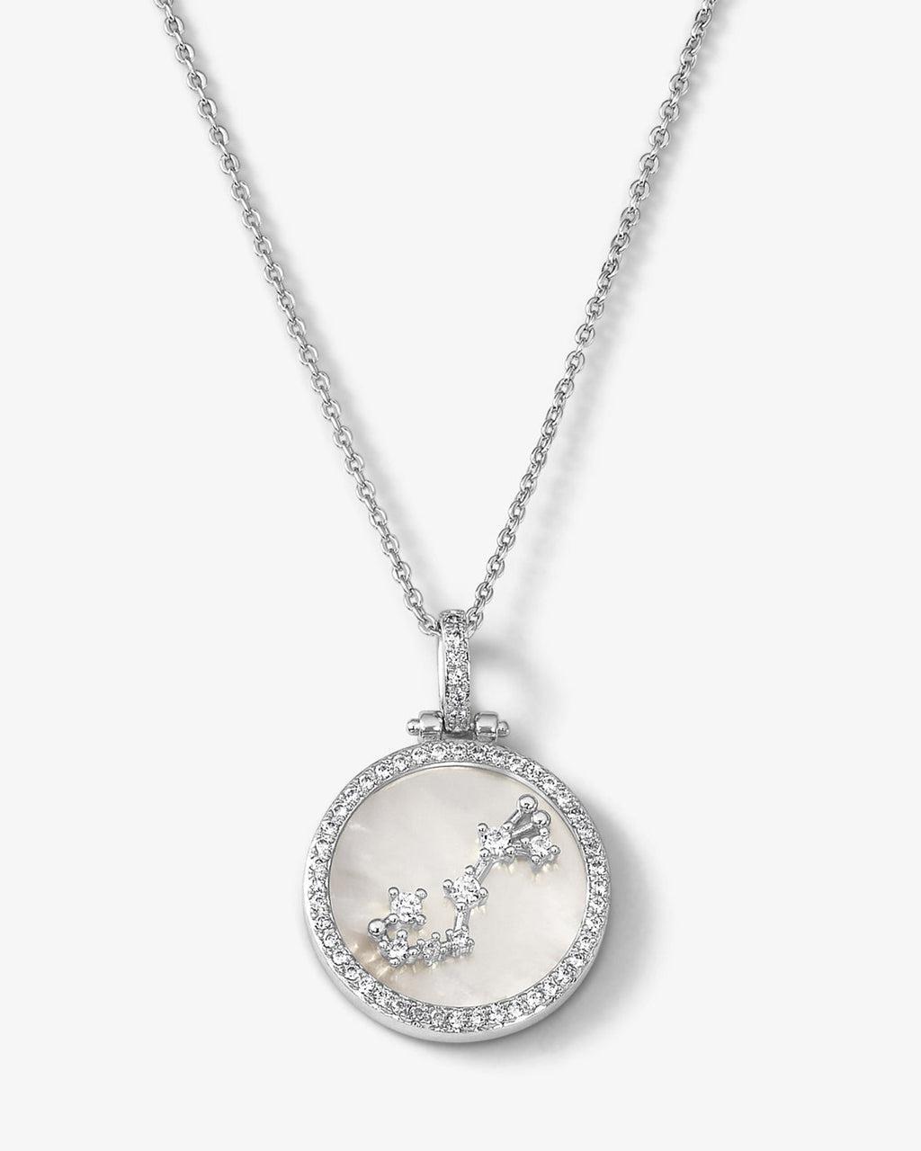 Zodiac Constellation Necklace - Silver Product Image