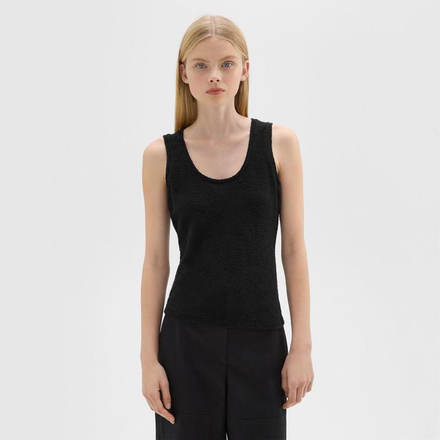 Bouclé Jersey Tiny Tank | Theory Product Image