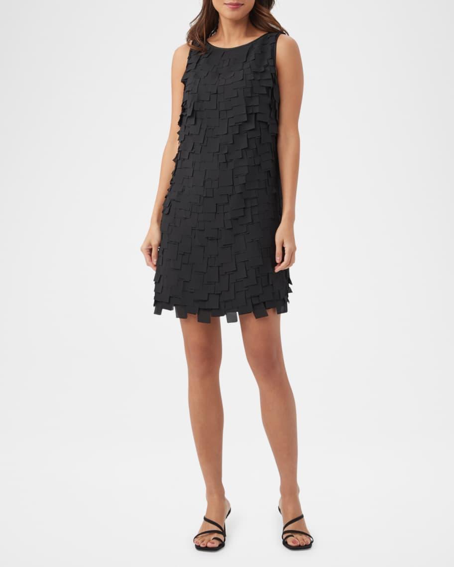 Valdis Sleeveless Fringed Mini Dress Product Image