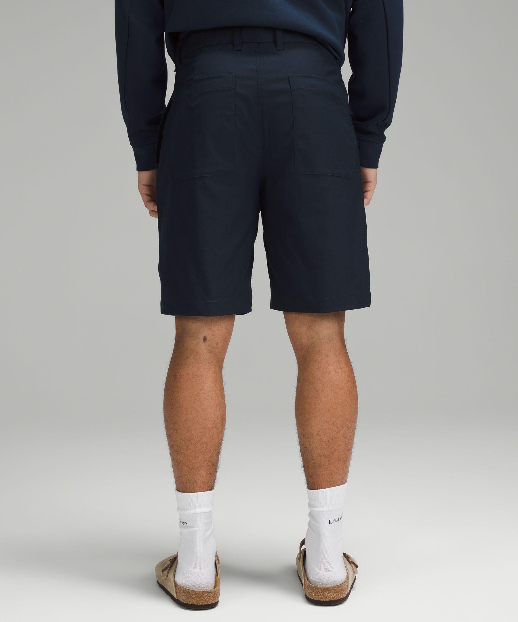 Relaxed-Fit Smooth Twill Short 9" Product Image