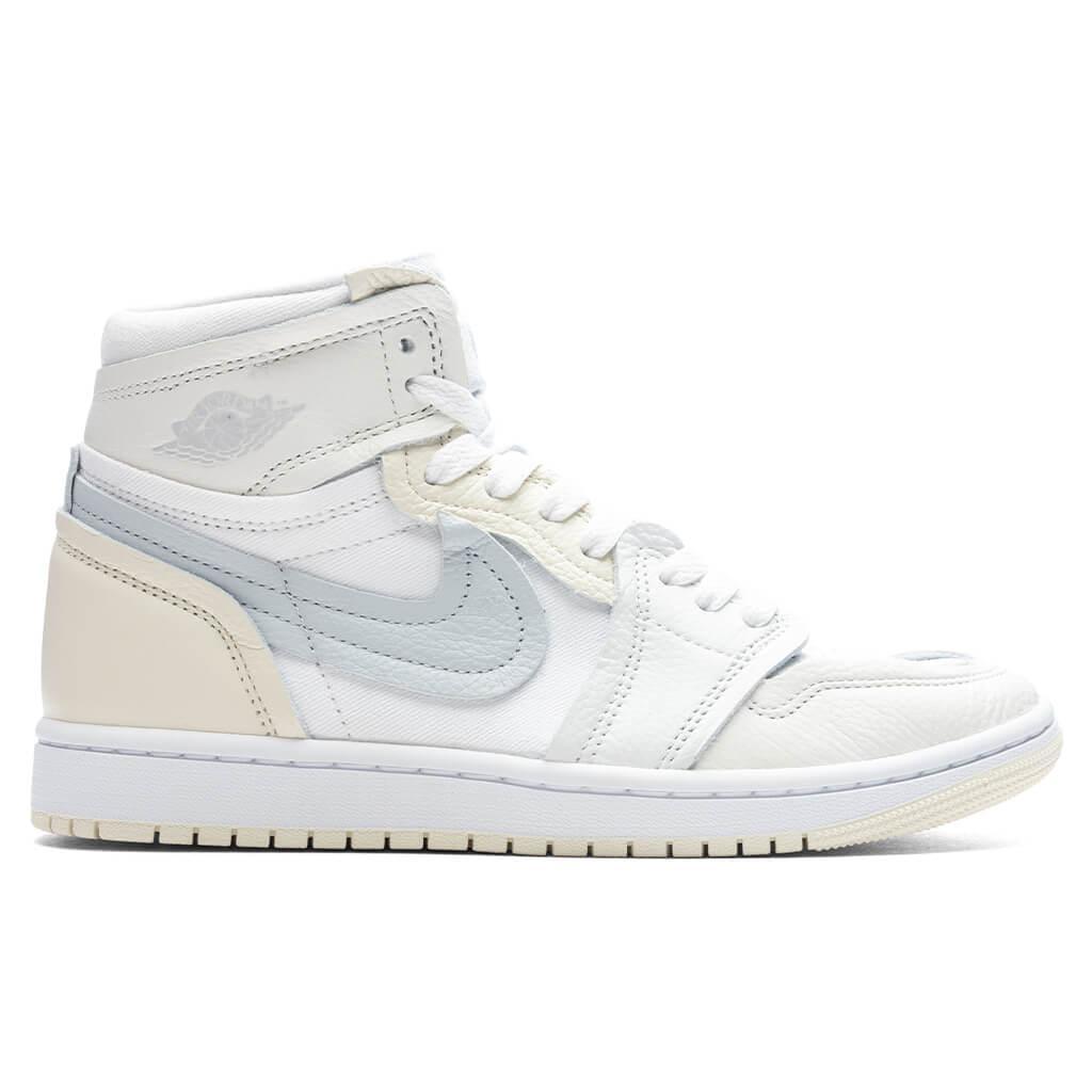 Air Jordan 1 MM High Women's - White/Pure Platinum/Sail Female Product Image