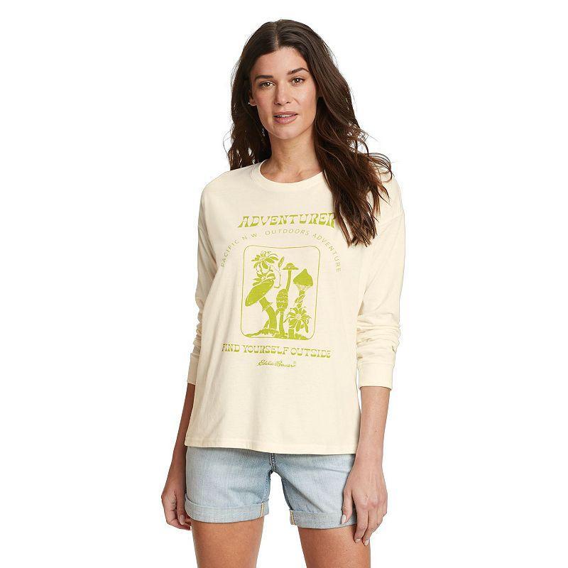 Womens Eddie Bauer Long Sleeve Graphic Tee Product Image