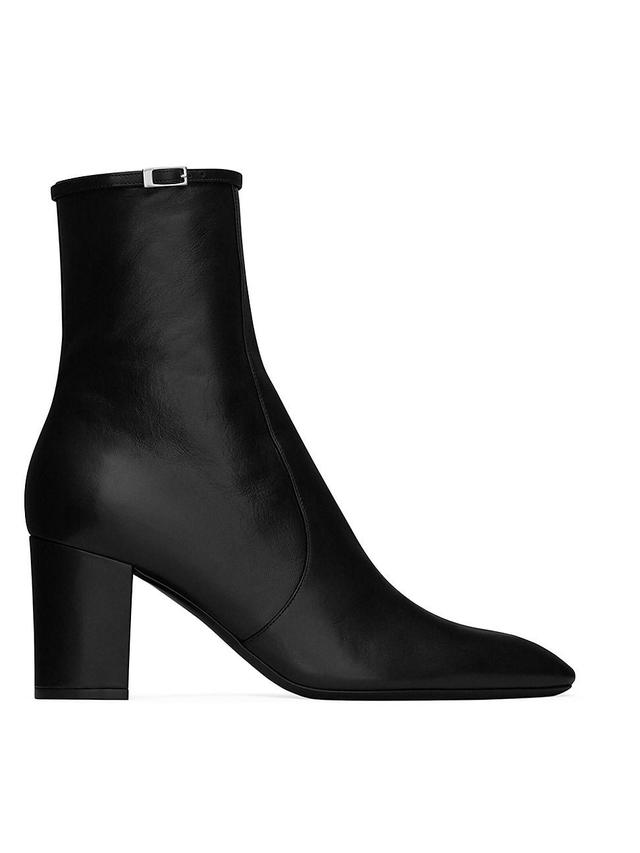 Womens Betty Booties In Smooth Leather Product Image