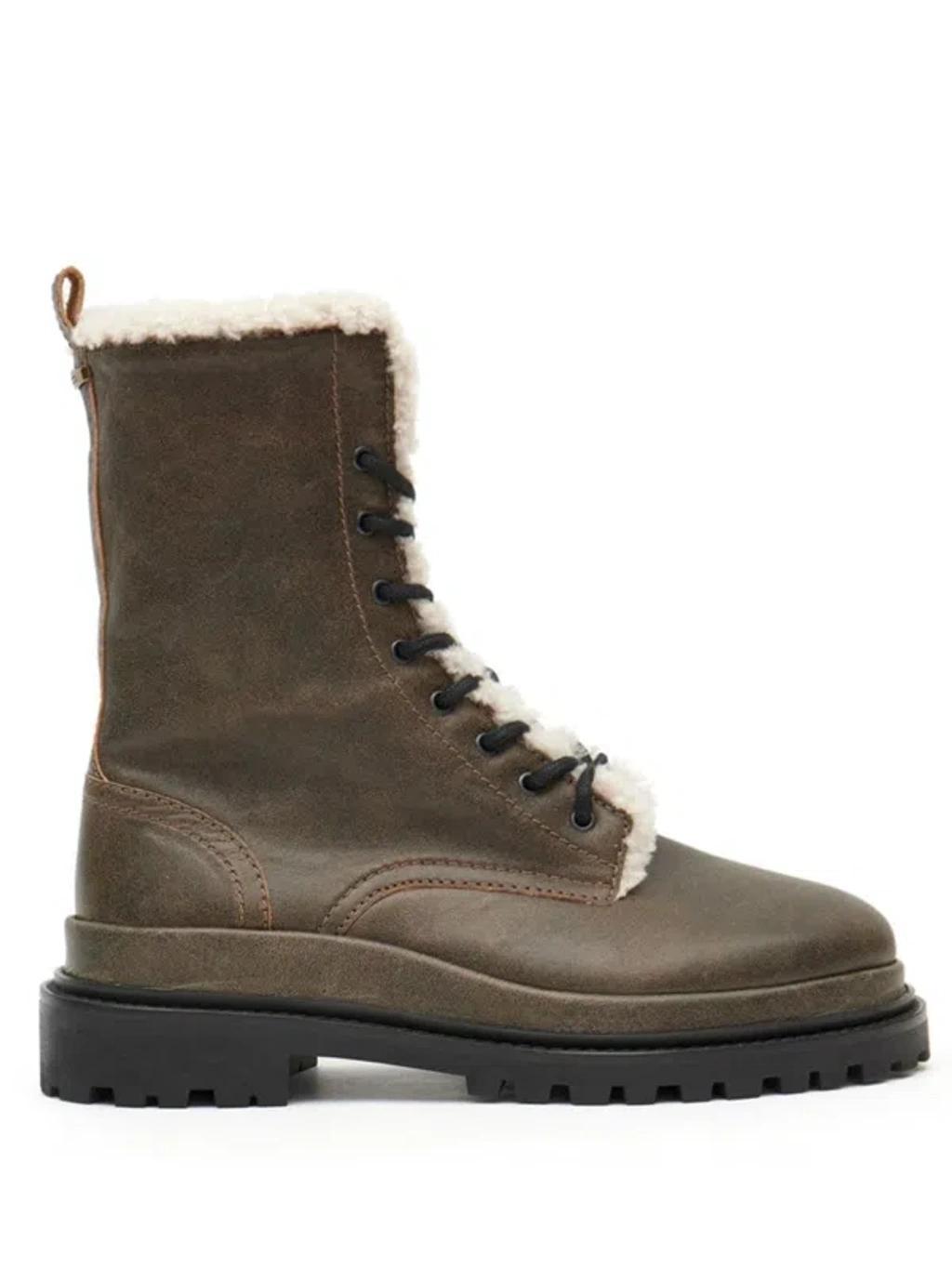 ISABEL MARANT Ghiso Boots In Brown product image