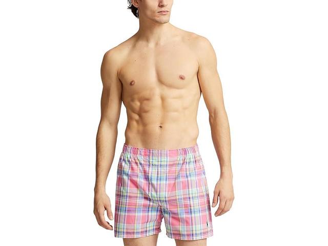 Polo Ralph Lauren Mens 3-Pk. Classic-Fit Cotton Woven Boxers Product Image