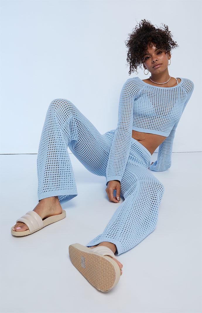 Womens Ava Crochet Pants Product Image