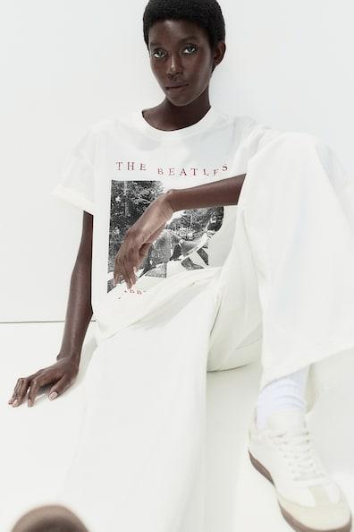 Oversized Printed T-shirt Product Image