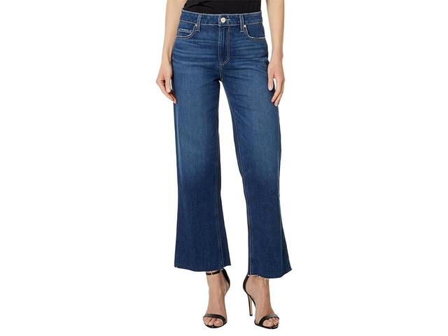 Paige Leenah Ankle Raw Hem (Saint Tropez) Women's Jeans Product Image