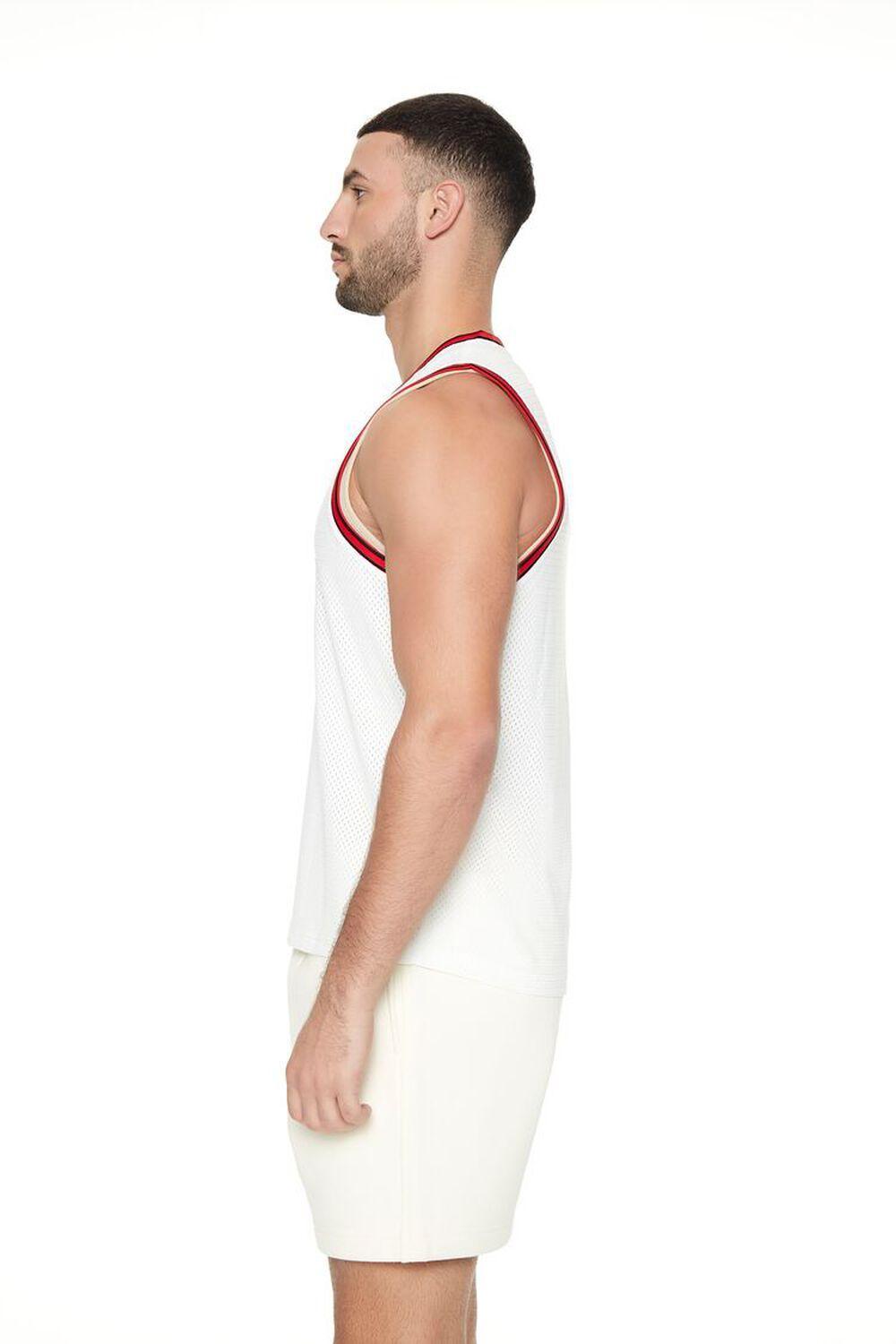 Mesh Embroidered 84 Basketball Jersey | Forever 21 Product Image