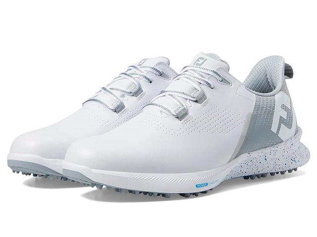 FootJoy FJ Fuel Golf Shoes Grey) Men's Shoes Product Image